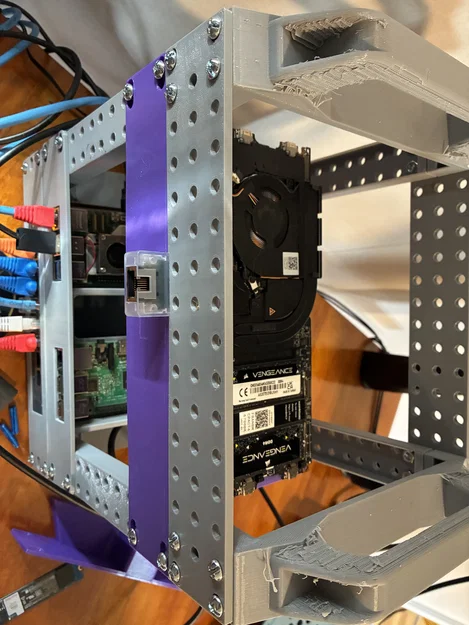 Khung gắn Mainboard Framework cho tủ rack 10 inch - Image 4