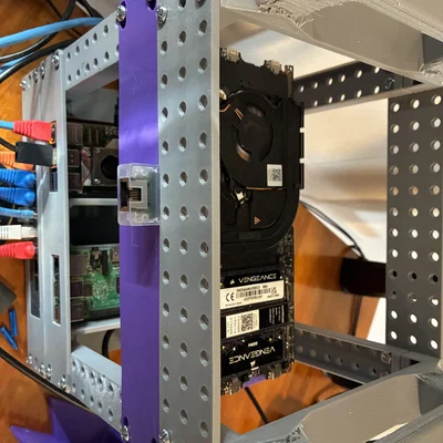 Khung gắn Mainboard Framework cho tủ rack 10 inch