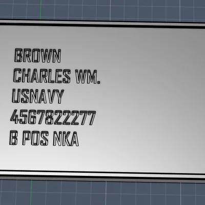 Thẻ bài (dogtag) USEC trong Tarkov