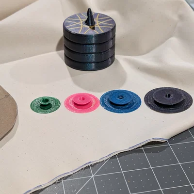 Bộ dụng cụ hỗ trợ vẽ đường may (Seam Allowance) - Hệ mét và hệ inch