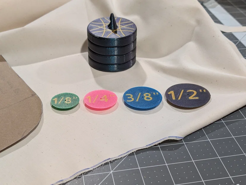 Bộ dụng cụ hỗ trợ vẽ đường may (Seam Allowance) - Hệ mét và hệ inch - Image 3