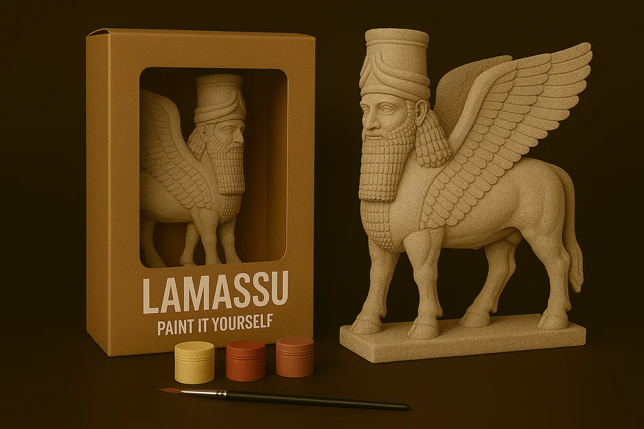 Lamassu – Mô hình tự trang trí - Image 1
