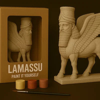 Lamassu – Mô hình tự trang trí