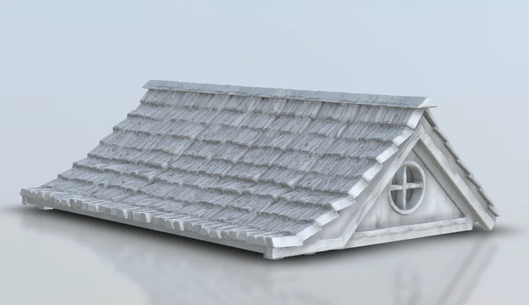 Nhà kho gỗ 28mm cho sa bàn Wargame và mô hình đường sắt - Image 5