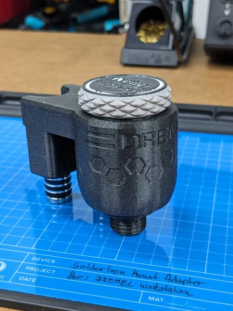 Giá đỡ mỏ hàn cho Dremel Workstation - Bộ ép Heat-Set Insert - Image 6