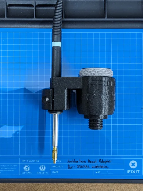 Giá đỡ mỏ hàn cho Dremel Workstation - Bộ ép Heat-Set Insert - Image 9