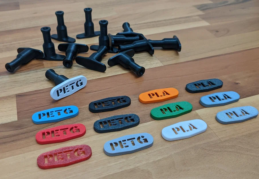 Nắp bịt ống PTFE kèm nhãn đánh dấu Filament - Image 8