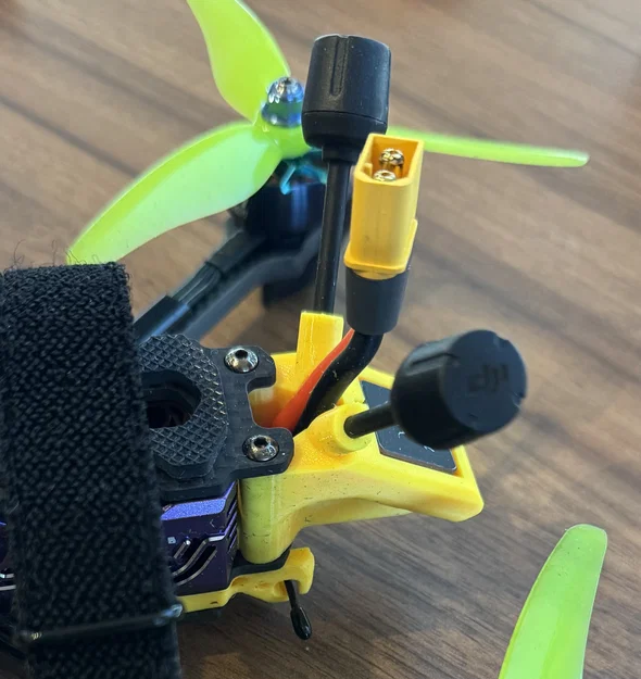 Ngàm TPU ăng-ten DJI O4 và GPS 21mm cho Speedy Bee Mario 5 - Image 2