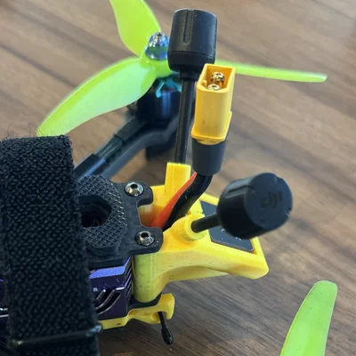 Ngàm TPU ăng-ten DJI O4 và GPS 21mm cho Speedy Bee Mario 5