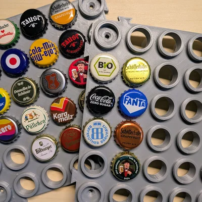 Bảng treo sưu tập nắp chai (Bottle-Cap Collector Plate)