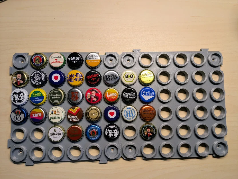 Bảng treo sưu tập nắp chai (Bottle-Cap Collector Plate) - Image 2