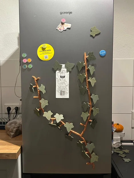 Magnet Ivy – Nam châm tủ lạnh dây thường xuân linh hoạt (Print-in-Place) - Image 2