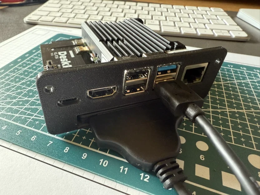 Giá đỡ Raspberry Pi 4 dạng module cho tủ rack 10 inch Homelab - Image 1