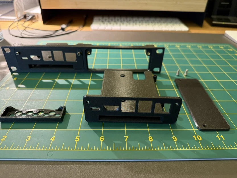 Giá đỡ Raspberry Pi 4 dạng module cho tủ rack 10 inch Homelab - Image 2