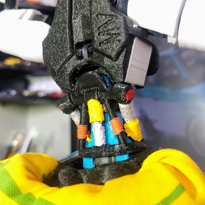 Mô hình Piston Thủy lực vùng bụng cho Dummy 13 (Cyborg Look)