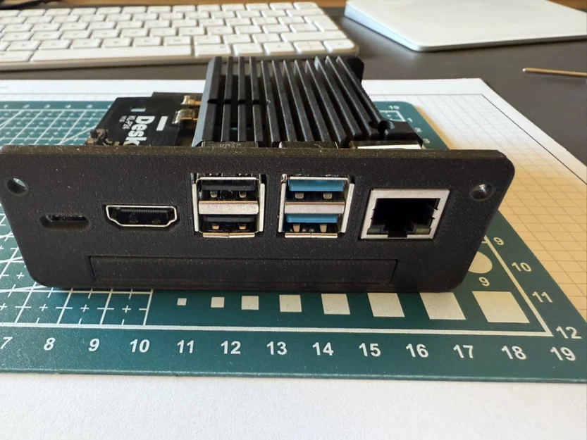 Giá đỡ Raspberry Pi 4 dạng module cho tủ rack 10 inch Homelab - Image 6
