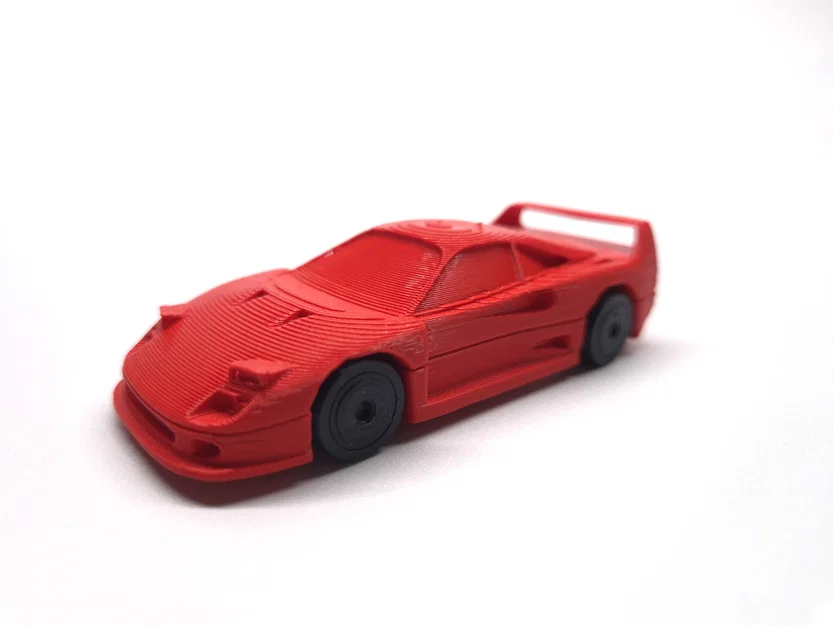 Mini F40 - Mô hình xe đua thu nhỏ cực chất - Image 2