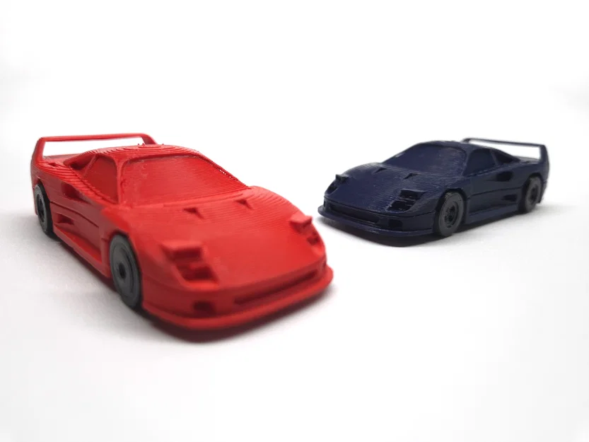 Mini F40 - Mô hình xe đua thu nhỏ cực chất - Image 4