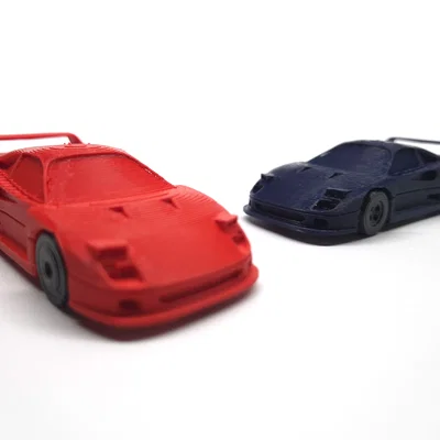 Mini F40 - Mô hình xe đua thu nhỏ cực chất