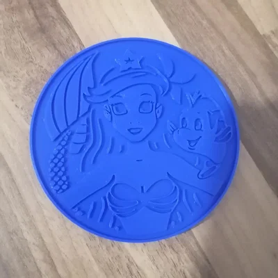 Đế lót ly hình Nàng tiên cá Disney