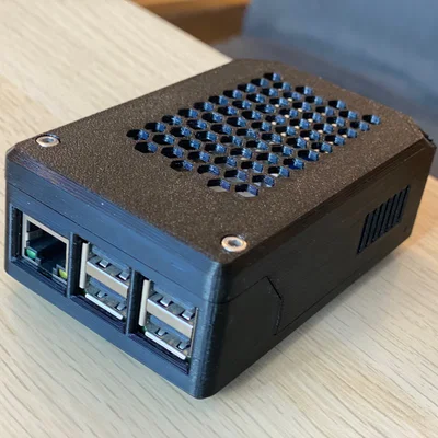 Vỏ hộp (case) in 3D cho Raspberry Pi 3 tản nhiệt tốt