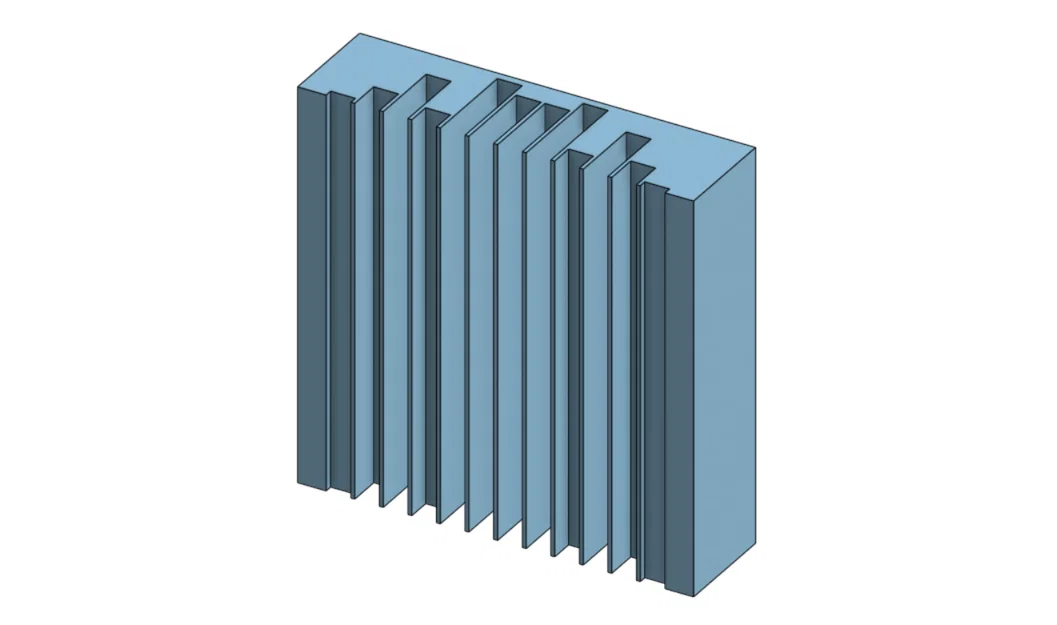 Tấm tán âm Quadratic Diffuser Panel tối ưu âm học phòng nghe - Image 1