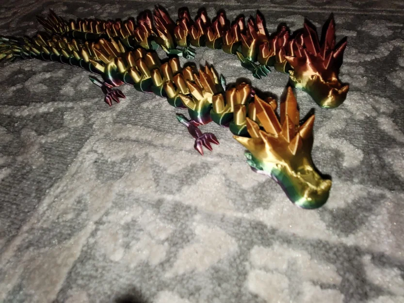 Mô hình rồng khớp nối 3D (Articulated Dragon) - In tại chỗ cực đẹp - Image 1