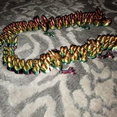 Mô hình rồng khớp nối 3D (Articulated Dragon) - In tại chỗ cực đẹp