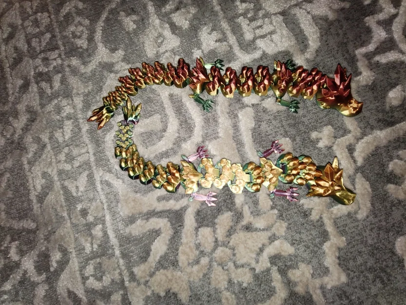 Mô hình rồng khớp nối 3D (Articulated Dragon) - In tại chỗ cực đẹp - Image 4