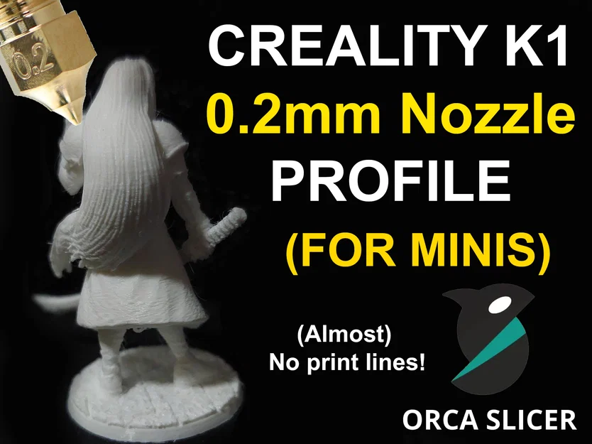Profile In 0.2mm Cho Creality K1 (Dành Cho Mô Hình Mini - Orca Slicer) - Image 1