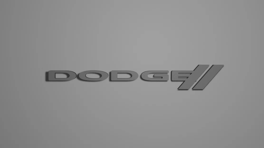 Mô hình logo Dodge in 3D trang trí độc đáo cho người yêu xe - Image 1