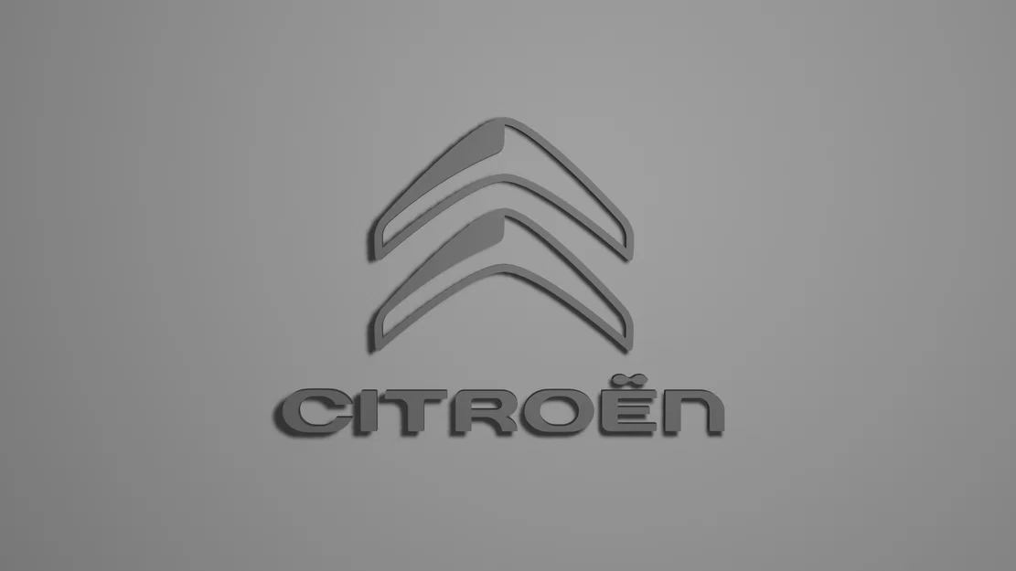 Mô hình logo Citroen 3D trang trí độc đáo cho người yêu xe - Image 1