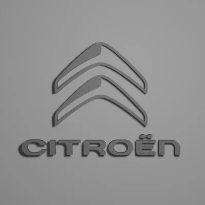 Mô hình logo Citroen 3D trang trí độc đáo cho người yêu xe