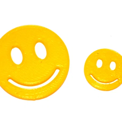 Đồng xu 3D Smiley tiện lợi dùng cho xe đẩy siêu thị