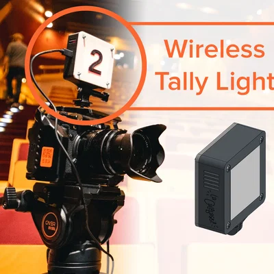 Wireless Tally Light - Đèn Tally DIY dùng ESP8266