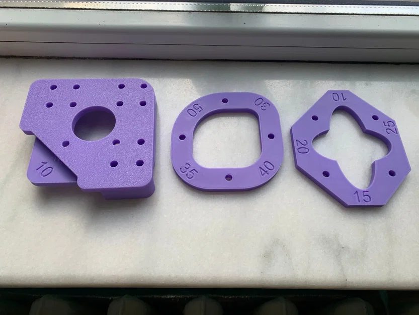 Dụng cụ căn chỉnh bo góc (Edge Trimming Gauge) 10-15-25-30-35-40-50 - Image 2