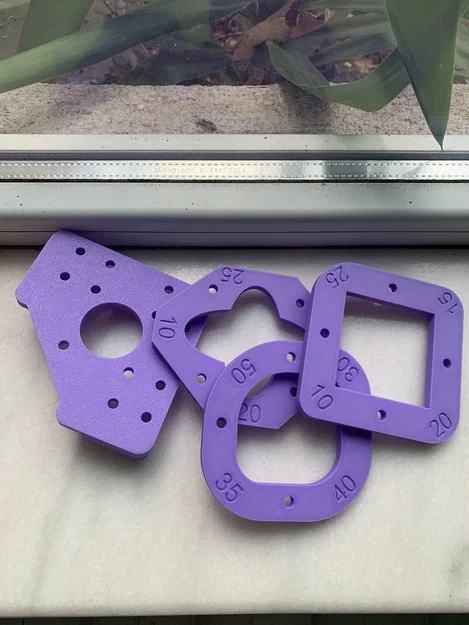 Dụng cụ căn chỉnh bo góc (Edge Trimming Gauge) 10-15-25-30-35-40-50 - Image 3