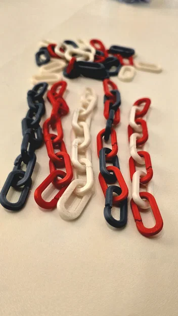 Mẫu in 3D xích khớp nối linh hoạt (Fidget Toy Chain) độc đáo - Image 1