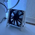 Chân đế quạt 120mm (120mm Fan Stand) góc nghiêng 65 độ - Thumbnail 1