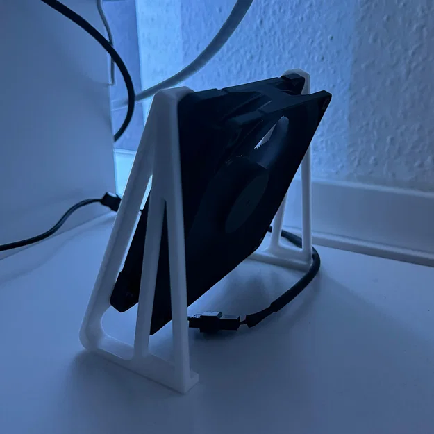 Chân đế quạt 120mm (120mm Fan Stand) góc nghiêng 65 độ - Image 2