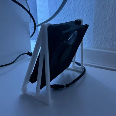 Chân đế quạt 120mm (120mm Fan Stand) góc nghiêng 65 độ