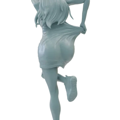 Mô hình 3D cô gái chơi bóng rổ năng động - Unnecessary Clothes 01