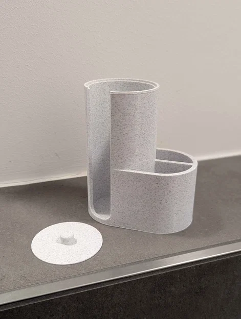 Hộp đựng bông tẩy trang và dụng cụ trang điểm 3D tiện lợi - Image 4