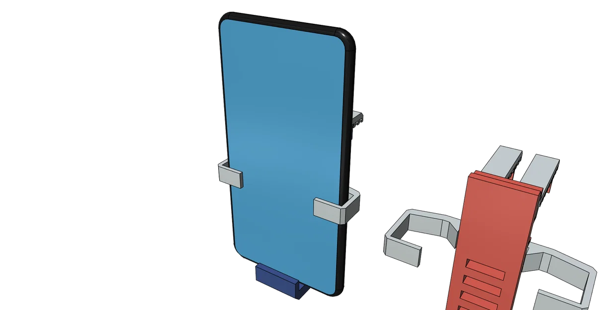 Giá đỡ điện thoại trên ô tô - Dễ in, không cần support - Image 8