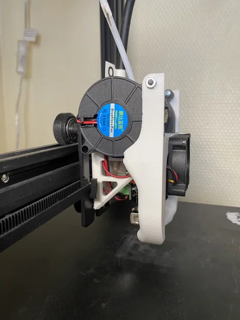 Cụm X carriage cho Wanhao D12 230 - Nâng cấp quạt tản nhiệt - Image 5