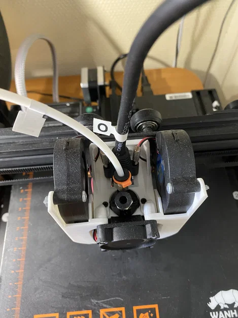 Cụm X carriage cho Wanhao D12 230 - Nâng cấp quạt tản nhiệt - Image 6