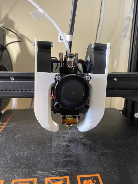 Cụm X carriage cho Wanhao D12 230 - Nâng cấp quạt tản nhiệt - Image 7