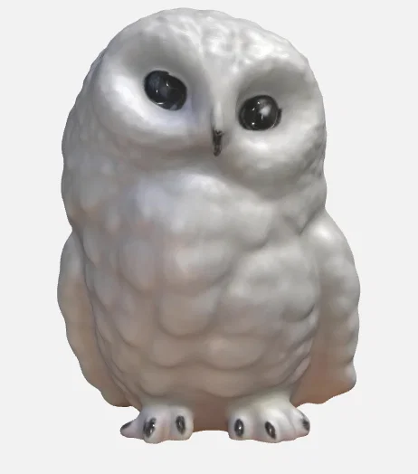 Mô hình chú cú mèo nhỏ đáng yêu trang trí bàn làm việc - Image 1
