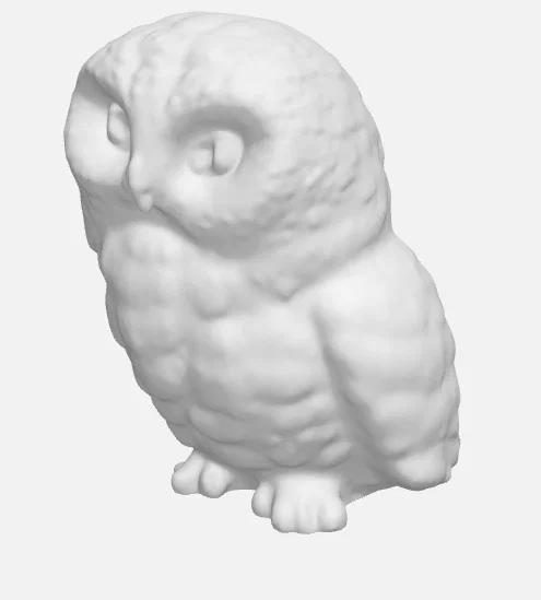 Mô hình chú cú mèo nhỏ đáng yêu trang trí bàn làm việc - Image 2