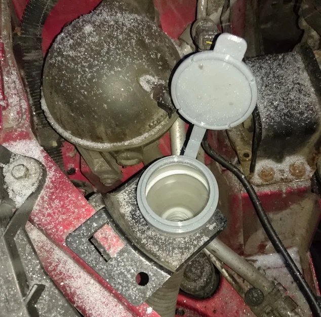 Nắp đậy bình nước rửa kính cho Citroen C4 (2009) thay thế loại zin - Image 6